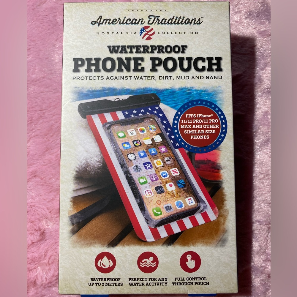 American Traditions Waterproof Phone Pouch